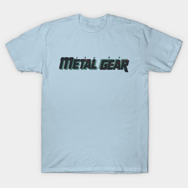 Metal Gear MSX (Green) T-Shirt by LeeRobson